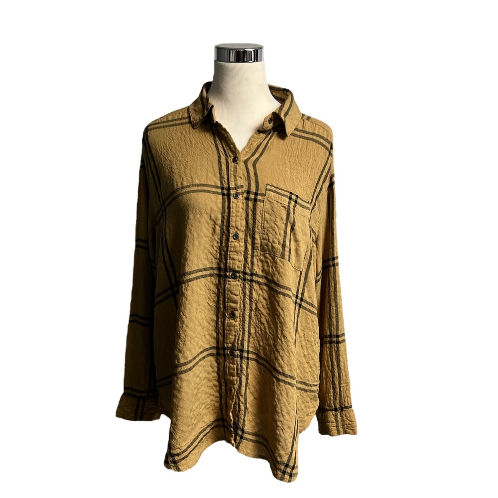 Jane Delancey women button down shirt